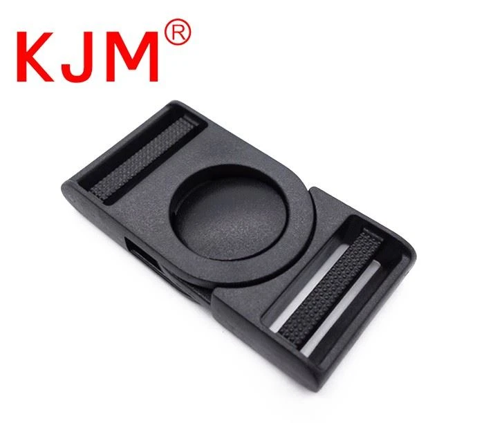 Plastic center buckle